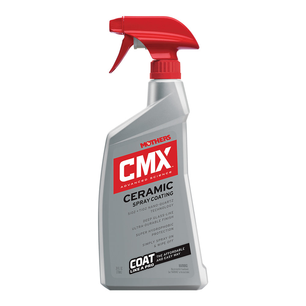 MOTHERS CMX Ceramic Clear Coat Nano Spray Coating & 3-in-1 Polish & Coat Kit