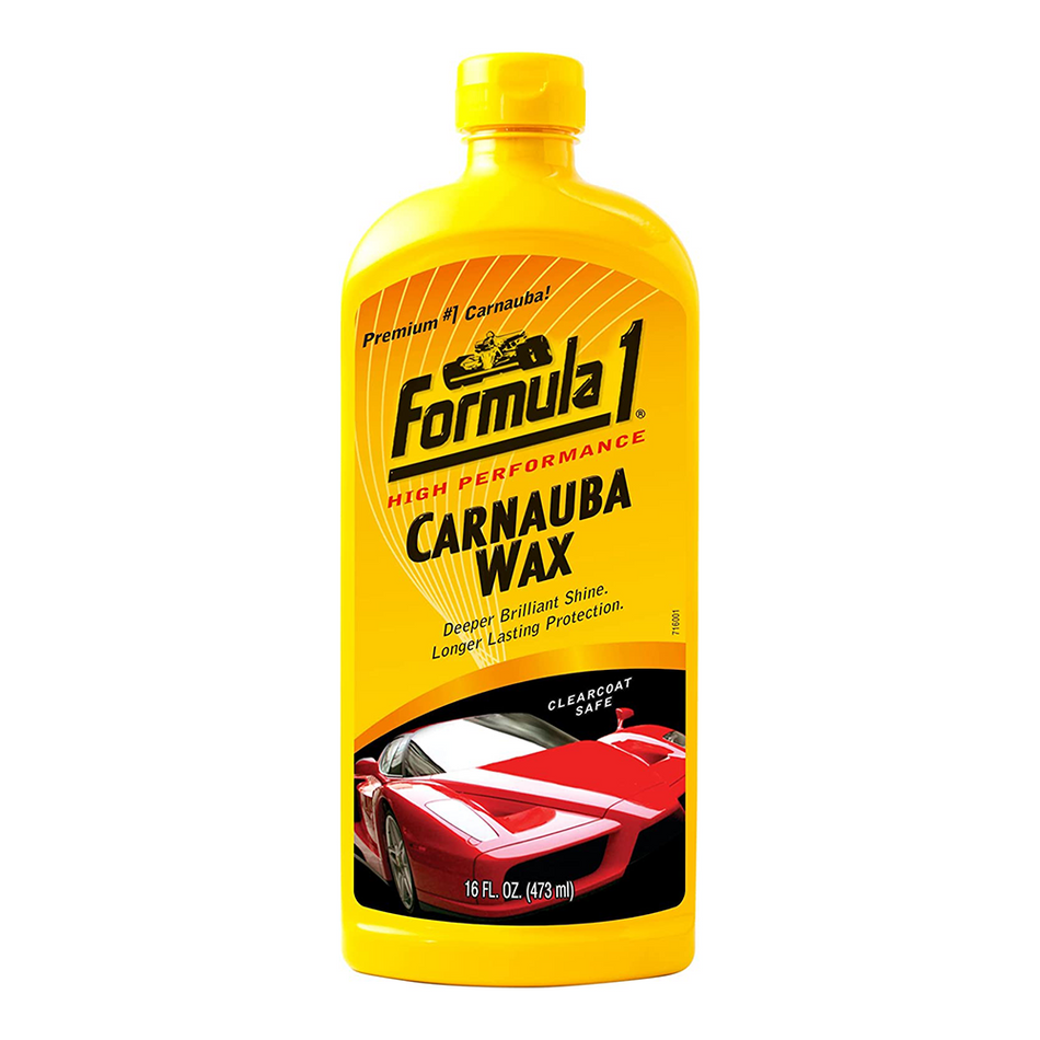 FORMULA 1 Carnauba Liquid Wax 473ml High Gloss Shine & Protect