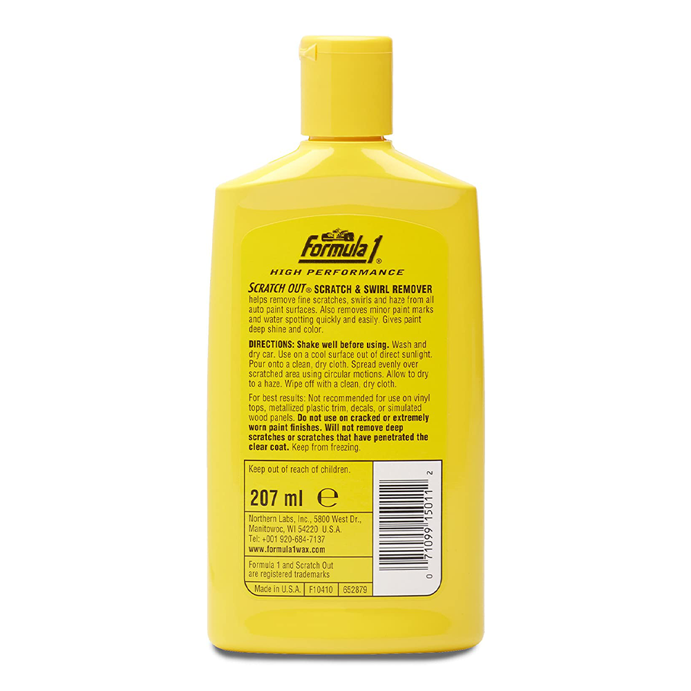 FORMULA 1 Scratch Out Liquid Scratch Remover 207ml Paint Correction