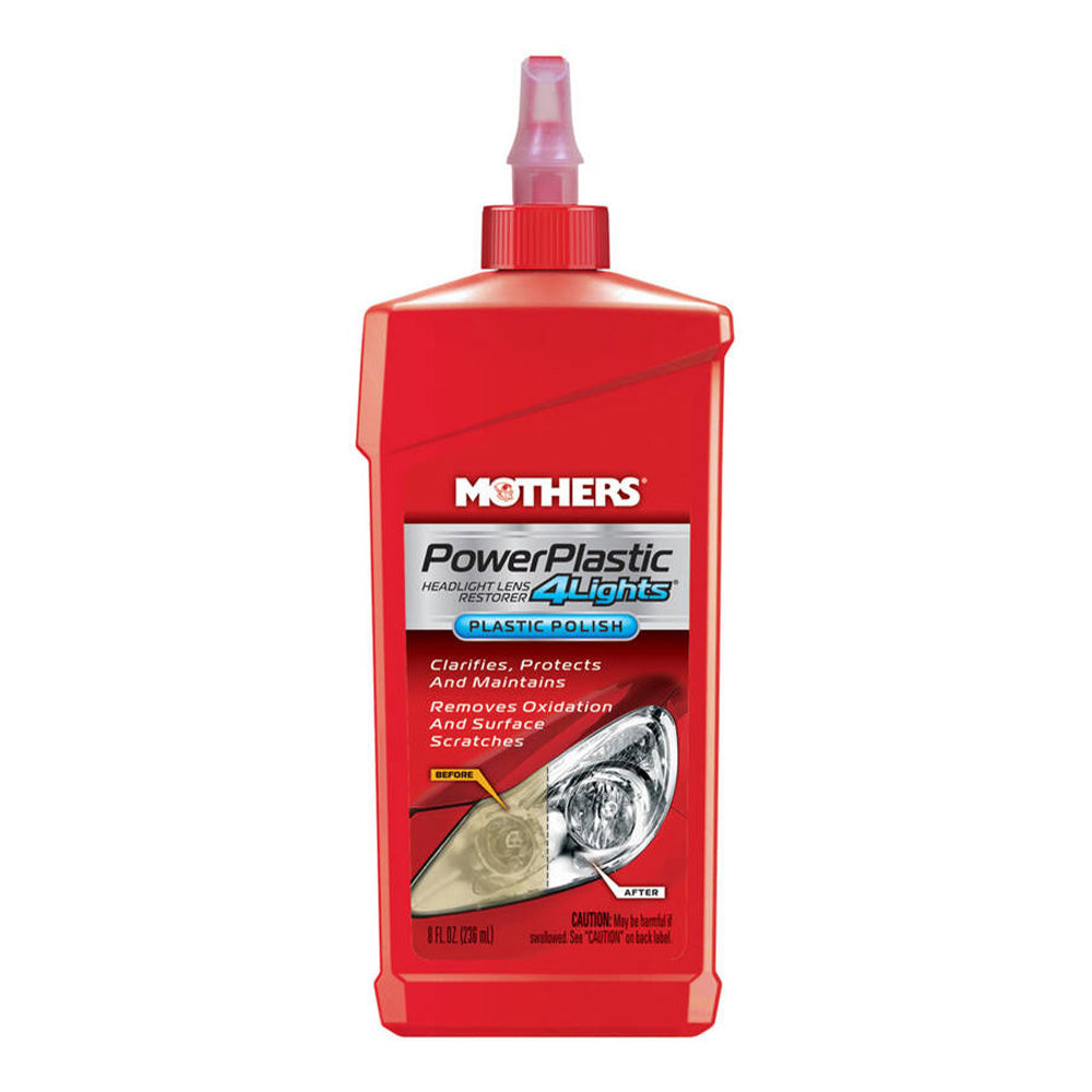 MOTHERS Power Plastic 4 Lights 236ml Headlight Plastic Polish