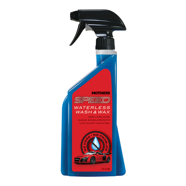 MOTHERS Speed Waterless Wash & Wax 710ml Spray Bottle