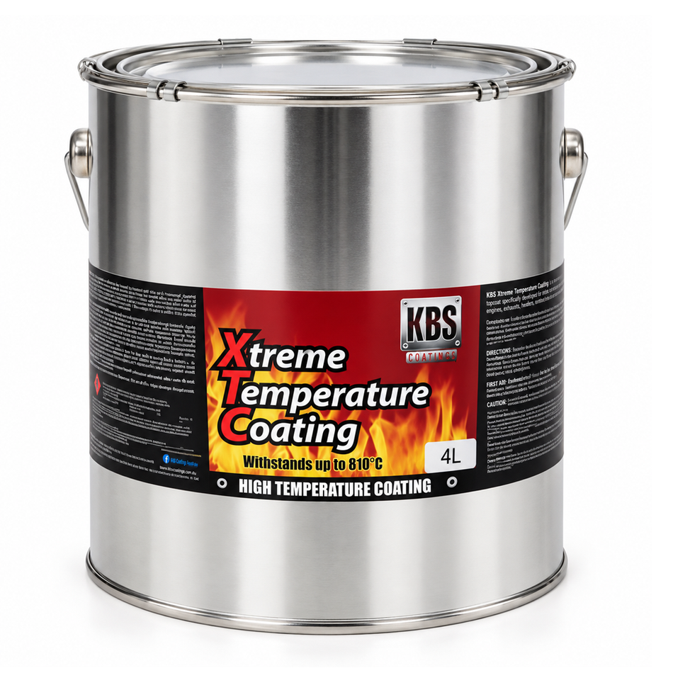 KBS XTC Xtreme Temperature Coating Satin Black 4L