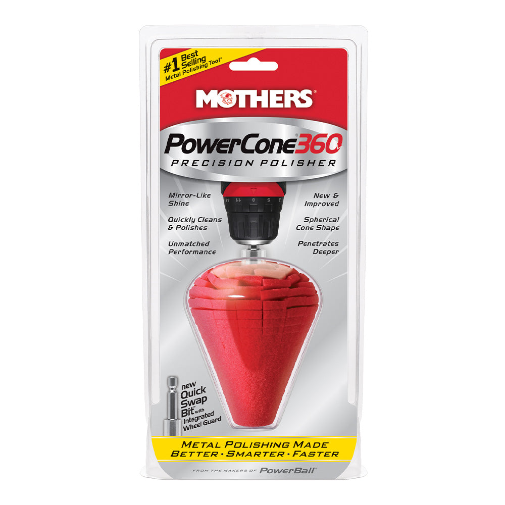 MOTHERS Power Cone 360 Precision Metal Polisher for Drill