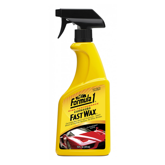 FORMULA 1 Carnauba Fast Wax Spray 473ml High Gloss Shine & Protect