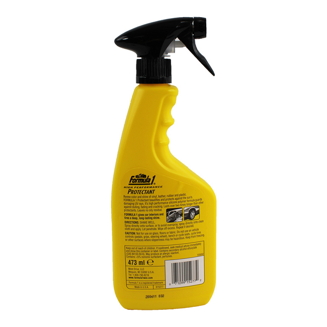 FORMULA 1 Interior Exterior Protectant 473ml Cleans Shines Protects