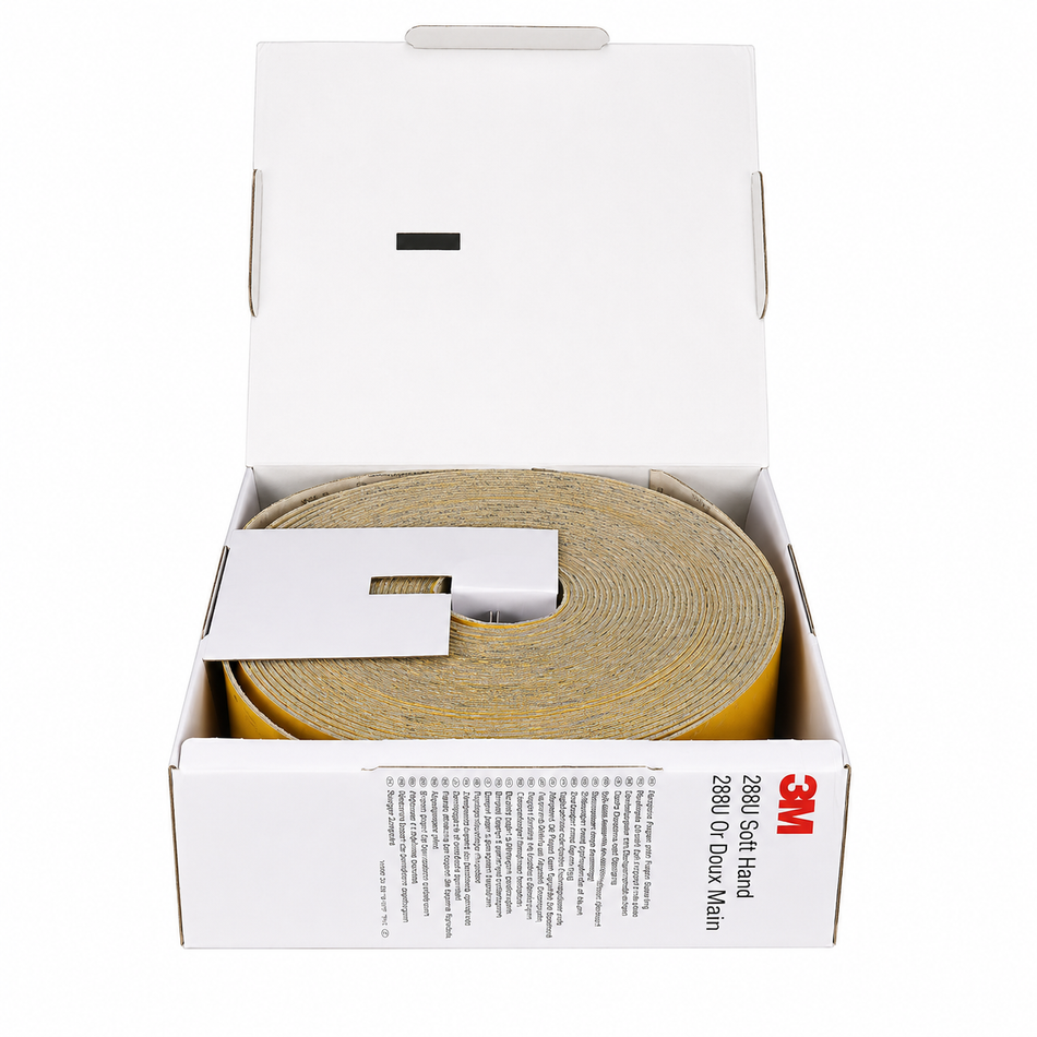 3M 41243 Gold Abrasive Roll 288U 114mm x 25m P500