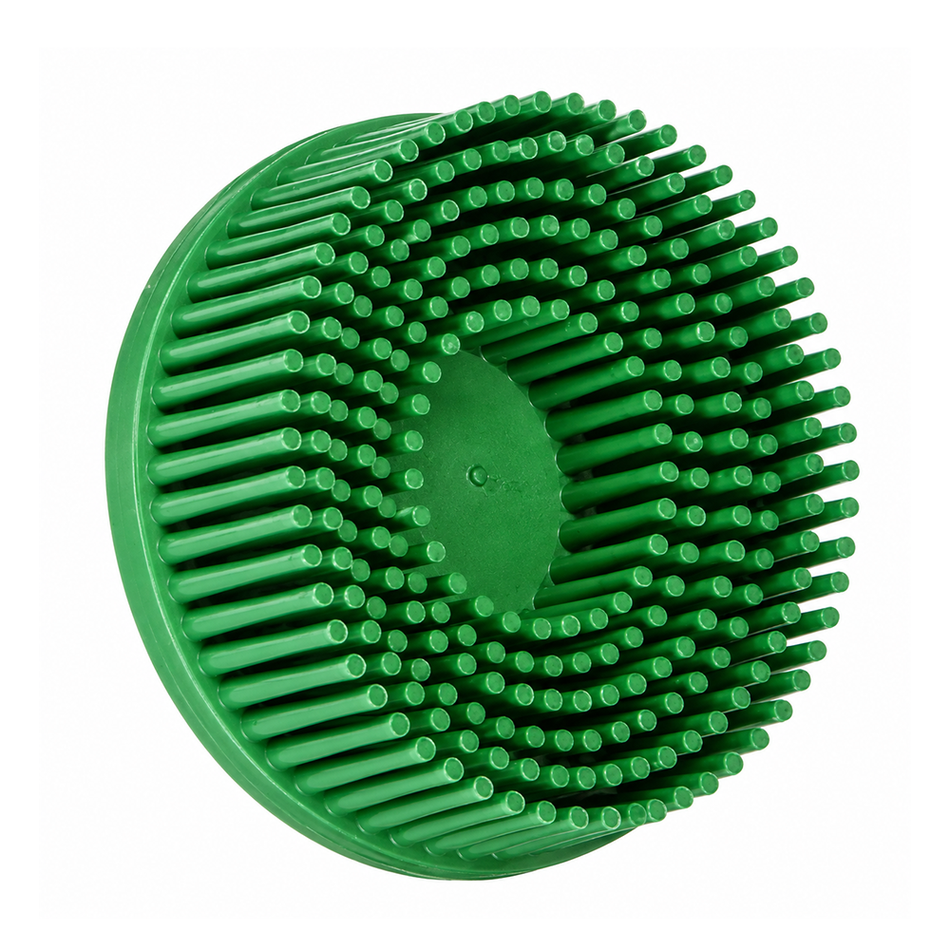 3M Scotch-Brite Roloc Green Bristle Disc 75mm 50 Grit Rust & Paint Removal