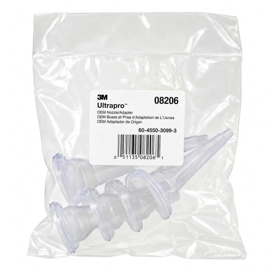 3M 08206 OEM Seam Sealer Tip Adapter for Automotive Body Repair 6 Pack