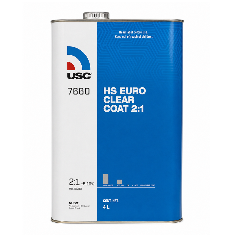 USC 7660 HS Euro Clear Coat 4L 2:1
