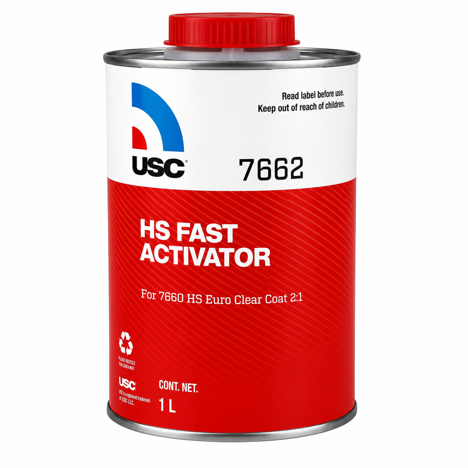 USC 7662 Fast Activator For 7660 HS Clear Coat 1L