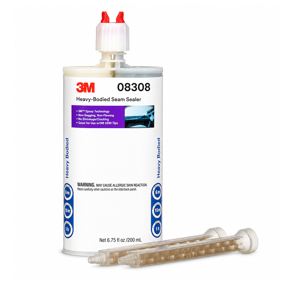 3M 08308 Heavy Bodied Seam Sealer Black 200ml
