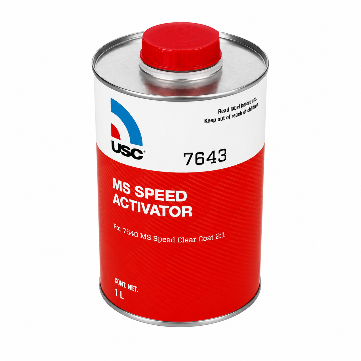 USC 7643 Activator For 7640 MS Speed Clear Coat 1L
