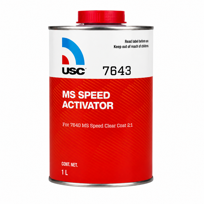 USC 7643 Activator For 7640 MS Speed Clear Coat 1L