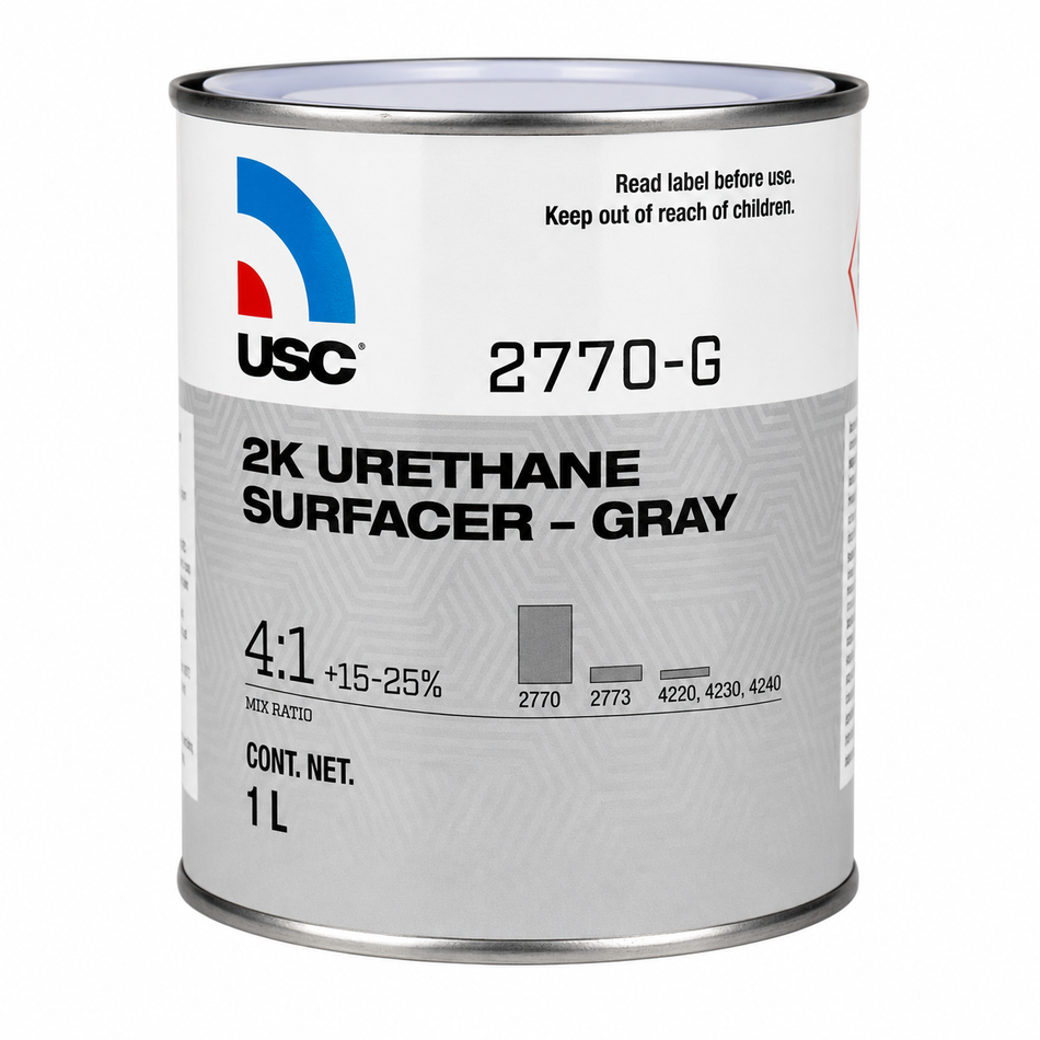 USC 2770-G 2K Urethane Surfacer Grey 1L