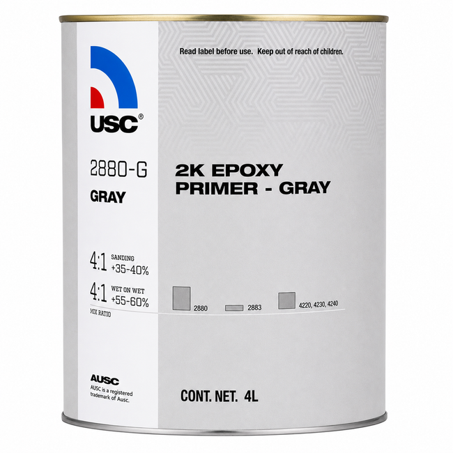 USC 2880-G 2K Epoxy Primer Grey 4L