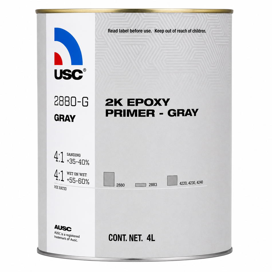 USC 2880-G 2K Epoxy Primer Grey 4L