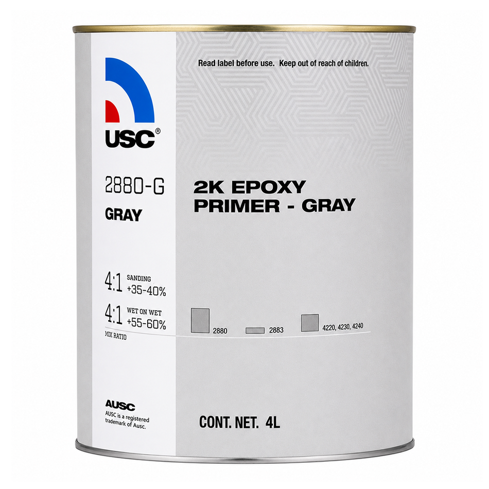 USC 2880-G 2K Epoxy Primer Grey 4L