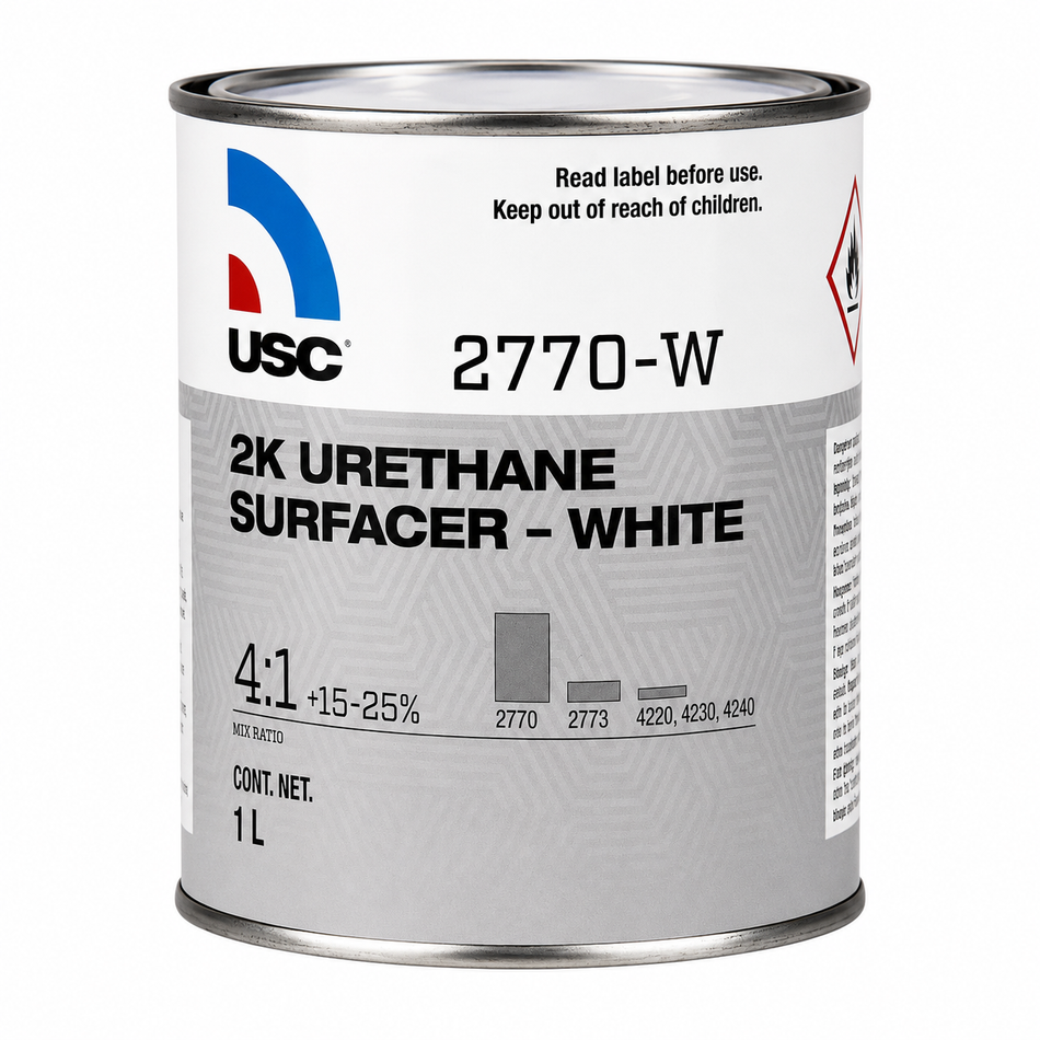 USC 2770-W 2K Urethane Surfacer White 1L