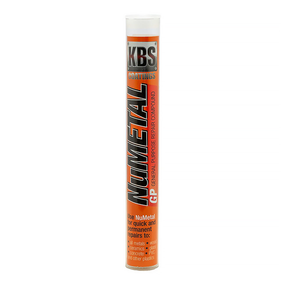 KBS NuMetal Epoxy Putty General Purpose Repair Compound 110g Tube