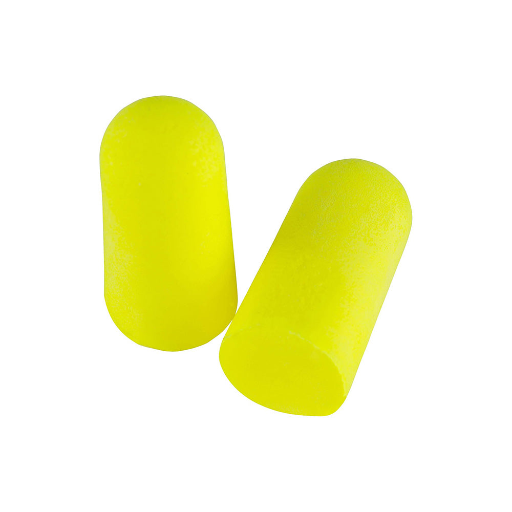 3M E-A-Rsoft Yellow Neons Earplugs 312-1250 Uncorded x 100 Pairs