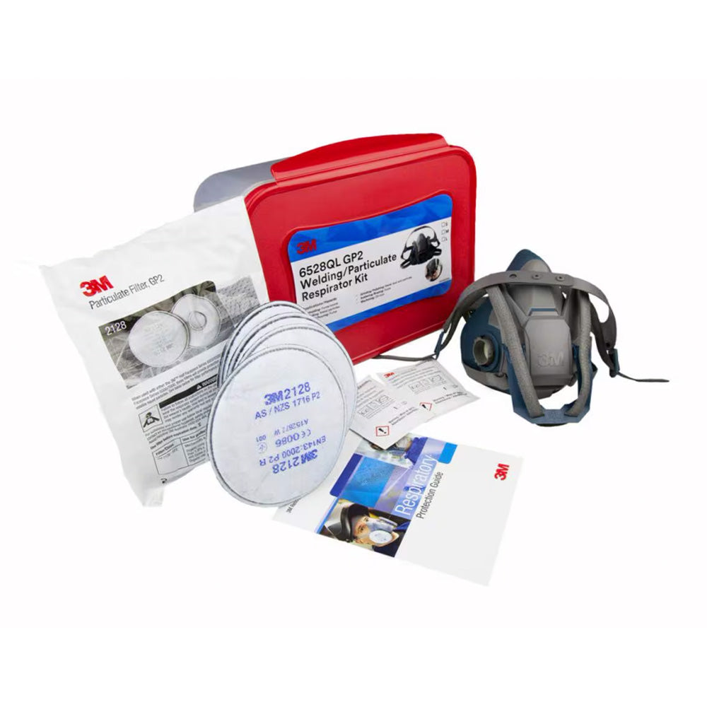 3M 6528QL Welding Particulate Respirator Kit GP2 Medium