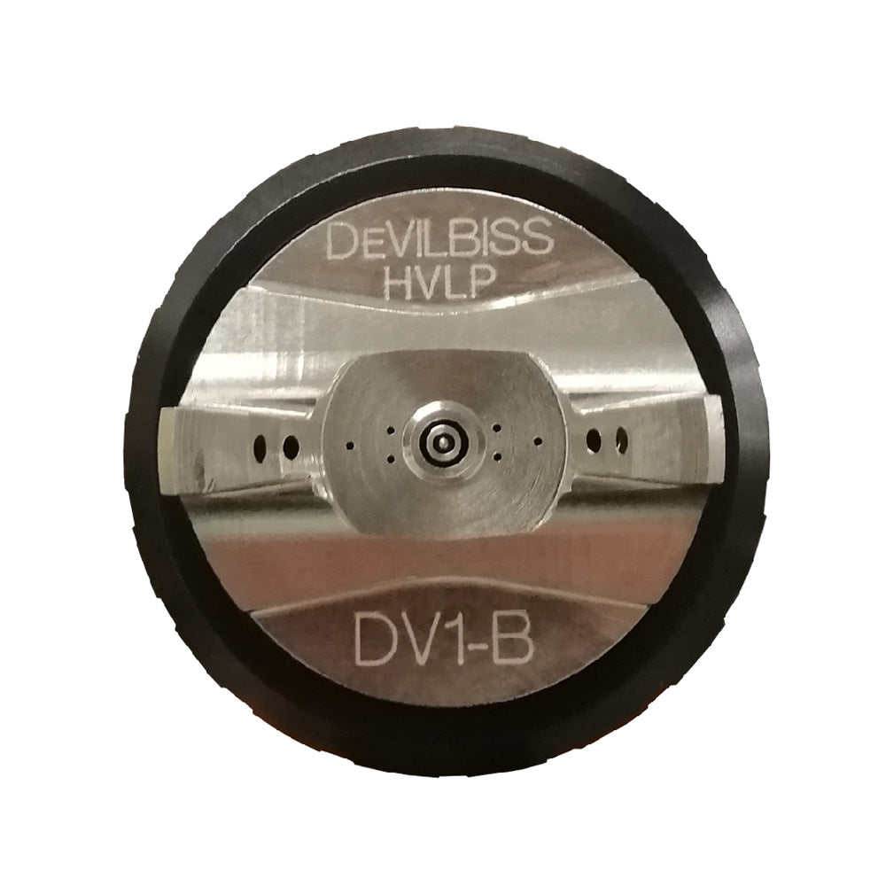 DEVILBISS DV1 DV1-100-B HVLP Air Cap 704407 Spray Gun Part