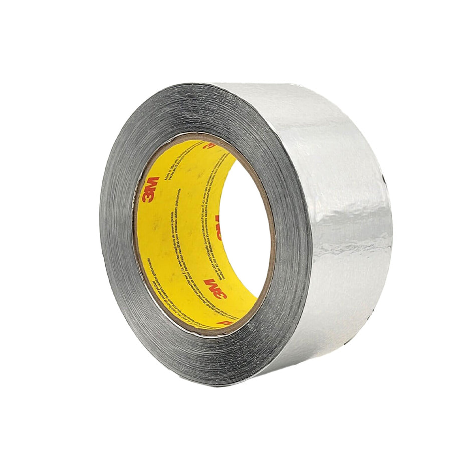 3M 425 Aluminium Foil Tape 50mm x 55m Silver 71 Micron Thick Backing Aerospace