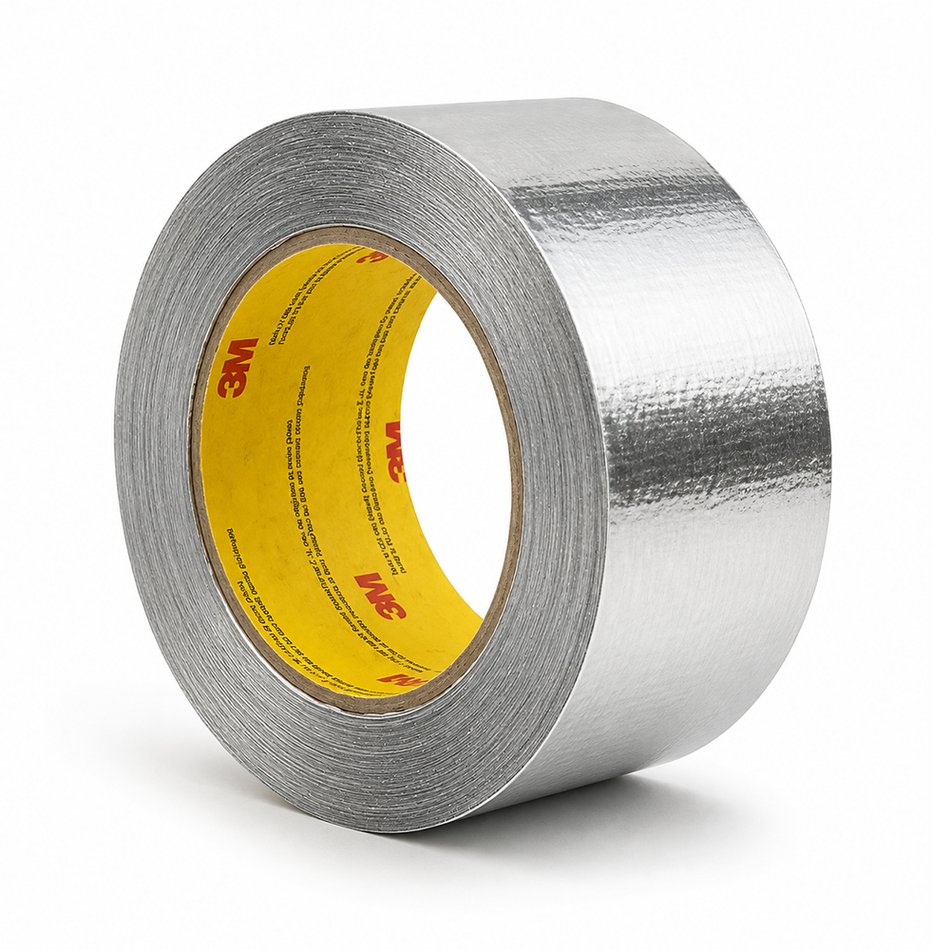 3M Aluminium Foil Tape 425 Silver 50mm x 55m