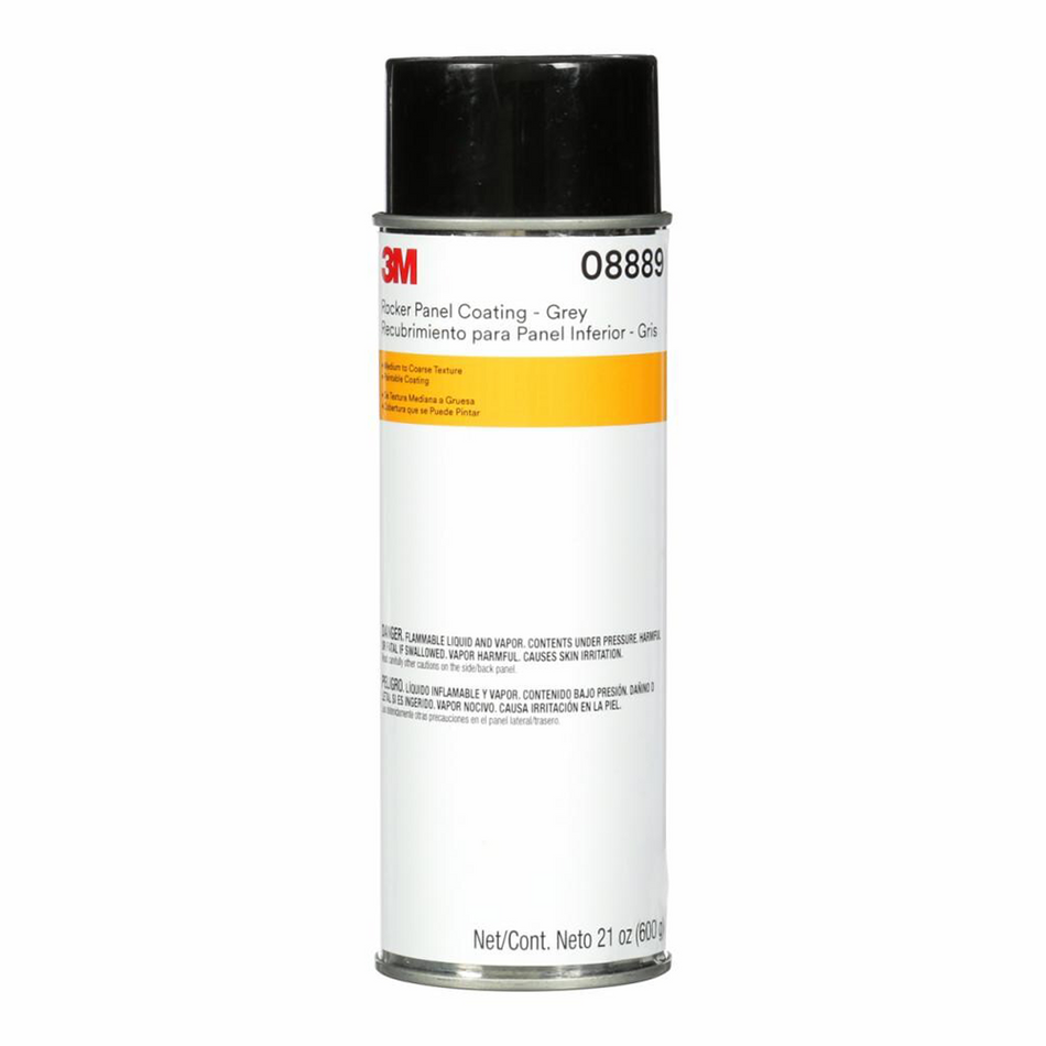 3M 08889 Rocker Panel Coating Spray Grey 595g Aerosol Chip Guard