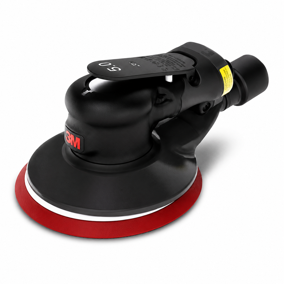 3M 88954 Xtract Pneumatic Random Orbital Sander 150mm 5mm Orbit Central Vacuum