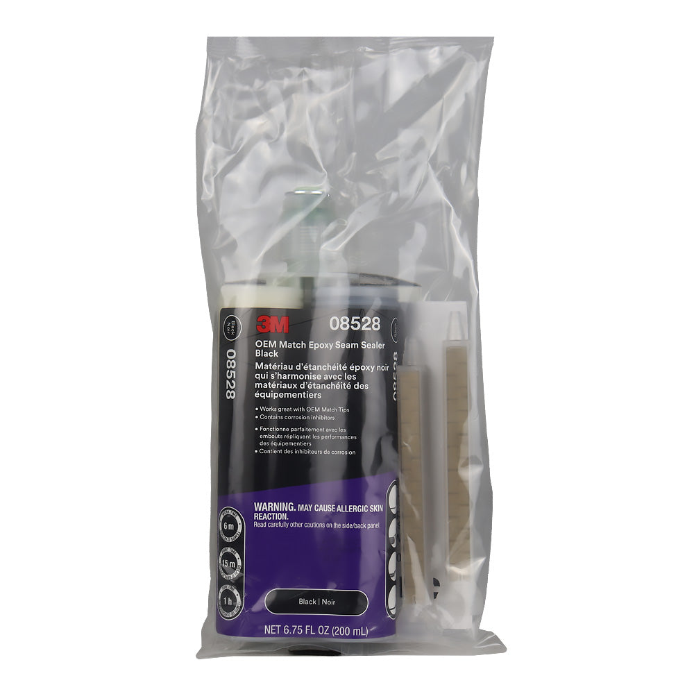 3M OEM Match Epoxy Seam Sealer Black 200ml Two Part Seam Sealer