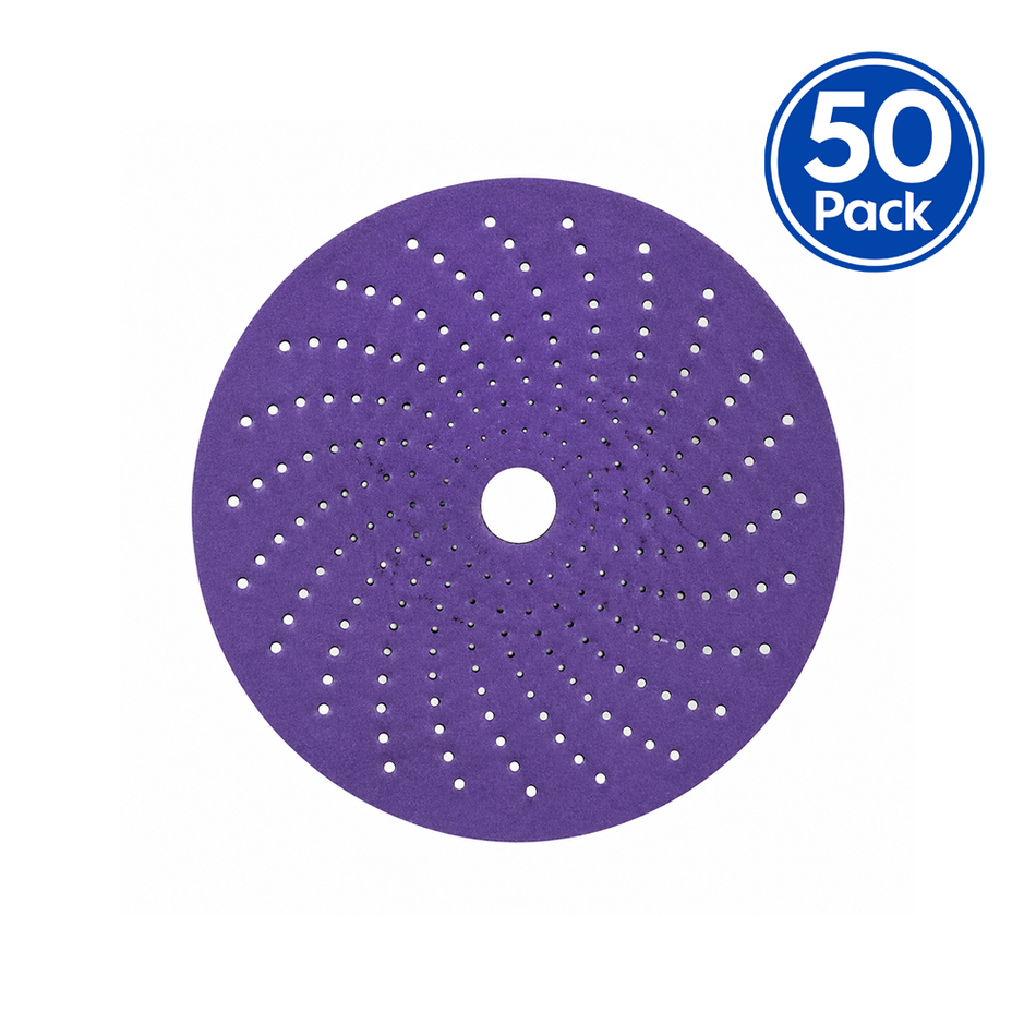 3M 31486 Cubitron II Hookit Clean Sanding Disc 150mm 600+ 50 Pack