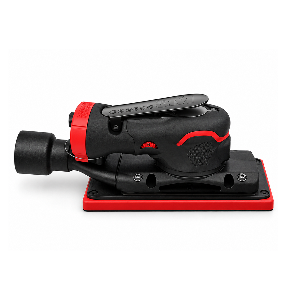 3M 33796 Pneumatic Precision Orbital Sheet Sander 70mm x 198mm Vacuum-Ready