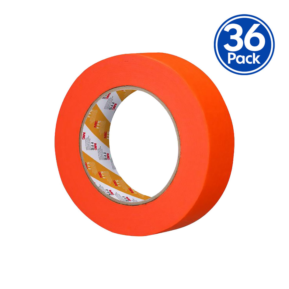 3M Auto 211 Orange Masking Tape 36mm x 55mm Automotive Refinish Masking x36
