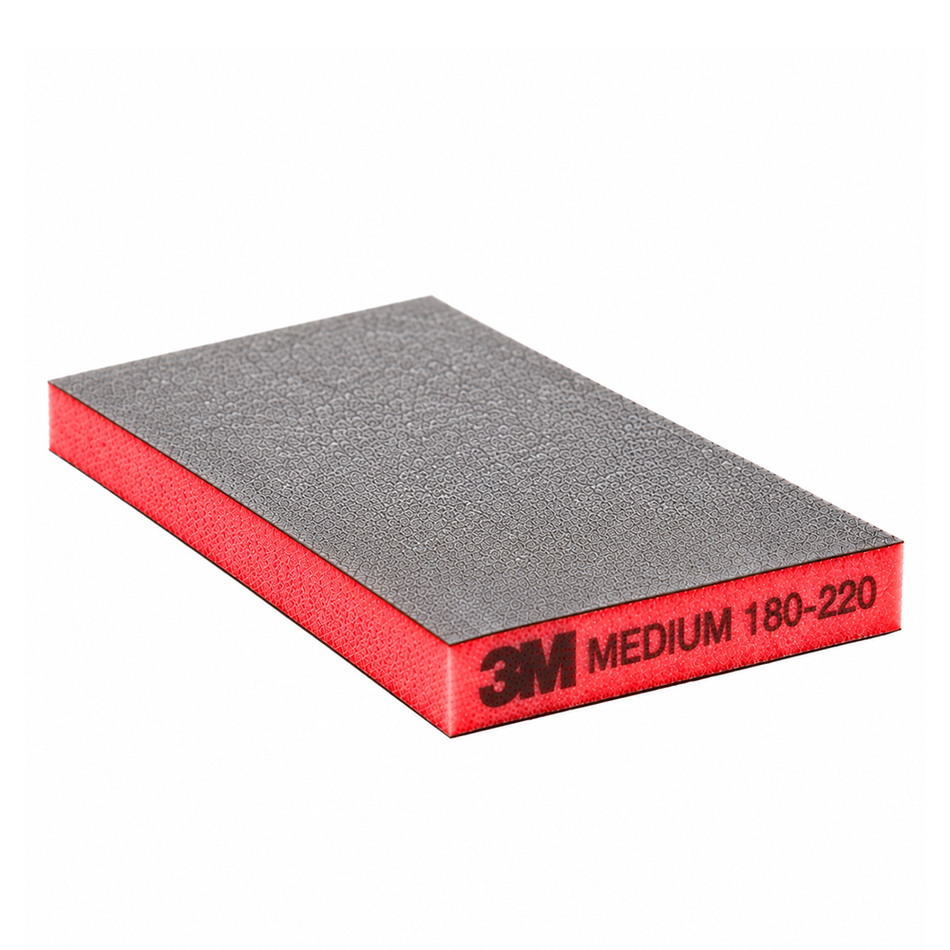 3M 23813 Two-Sided Sanding Sponge Assorted Grit 120-1200 10 Pack