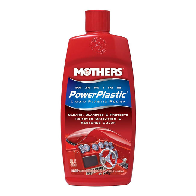 MOTHERS Marine Power Plastic 236ml Liquid Plastic Polish