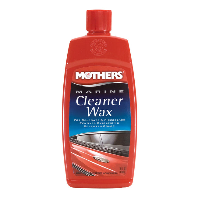 MOTHERS Marine Cleaner Wax 473ml For Gelcoats & Fibreglass