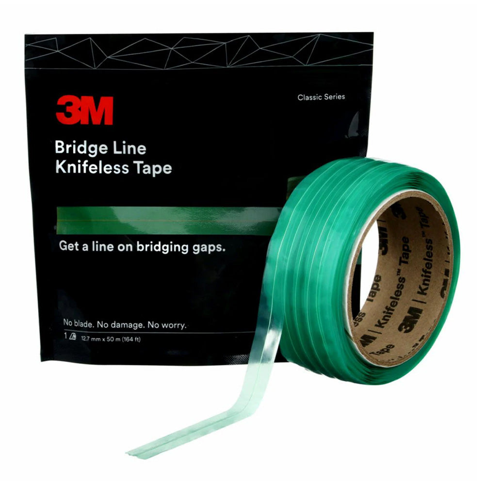 3M Knifeless Tape Bridge Line KTS-BL1 Green 12.7mm x 50m x 3 Pack Fine Line