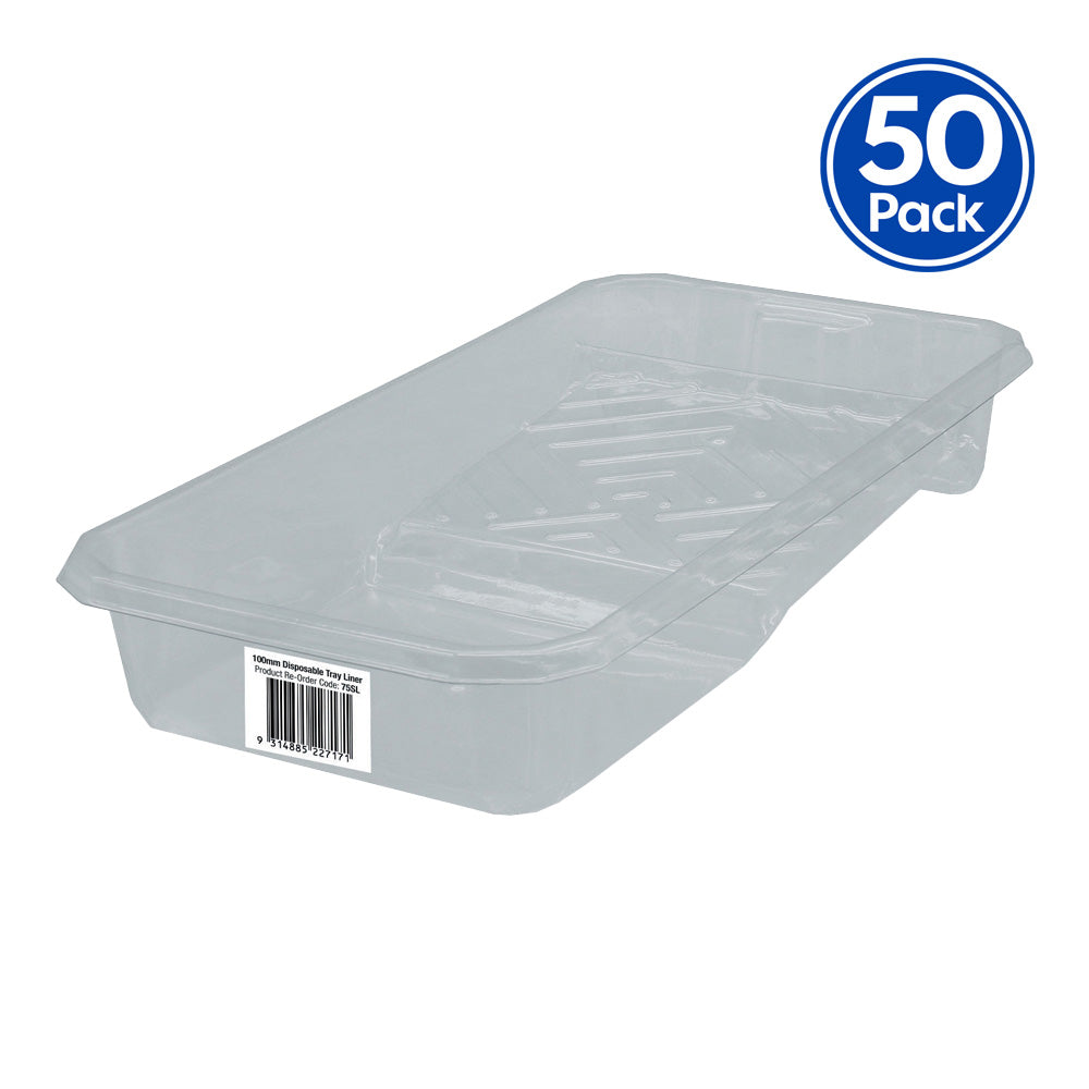 UNi-PRO 100mm Disposable Tray Liner Paint Roller Refill x50