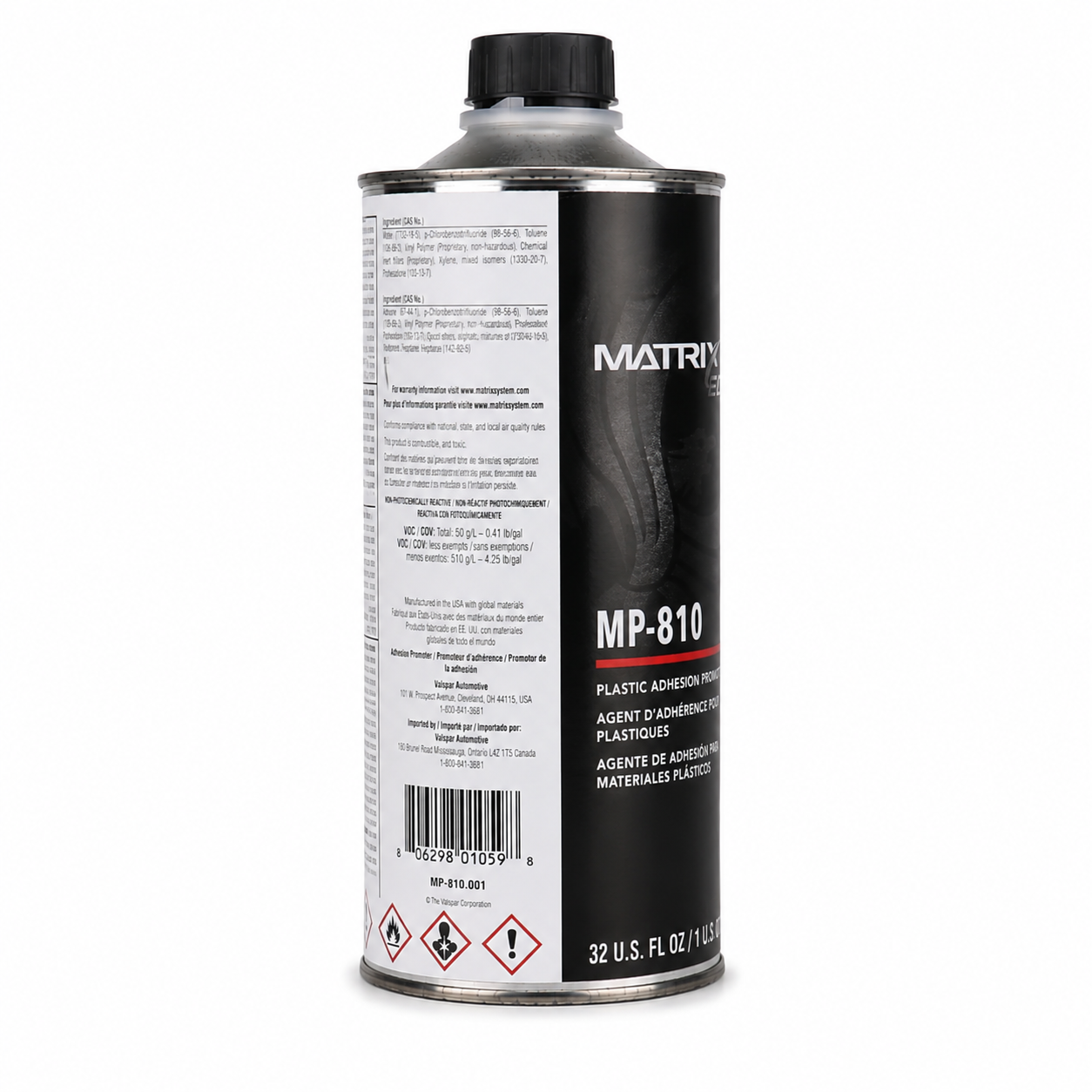 MATRIX EDGE MP-810 1K Plastic Adhesion Promoter 946ml