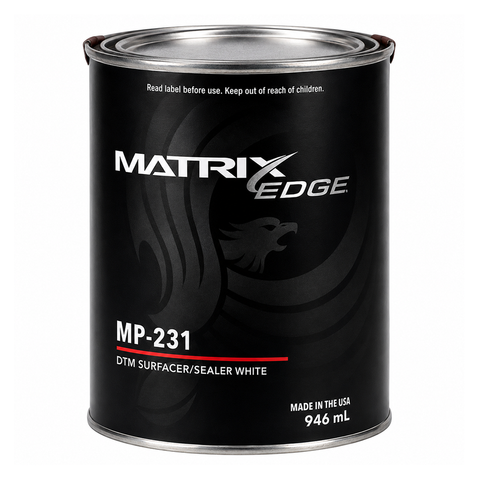 MATRIX EDGE DTM Surfacer/Sealer White MP-231 946ml