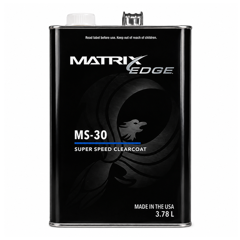 MATRIX EDGE MS-30 MS Super Speed Clear 3.78L Low VOC Clearcoat