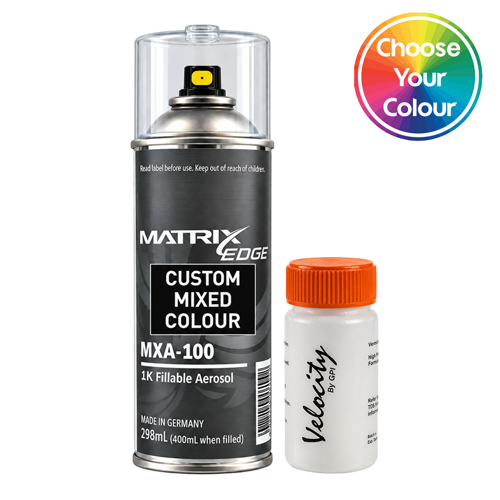 Ford A2W Cool White 1K Touch Up Paint Aerosol 298ml & Touch Up Bottle ...