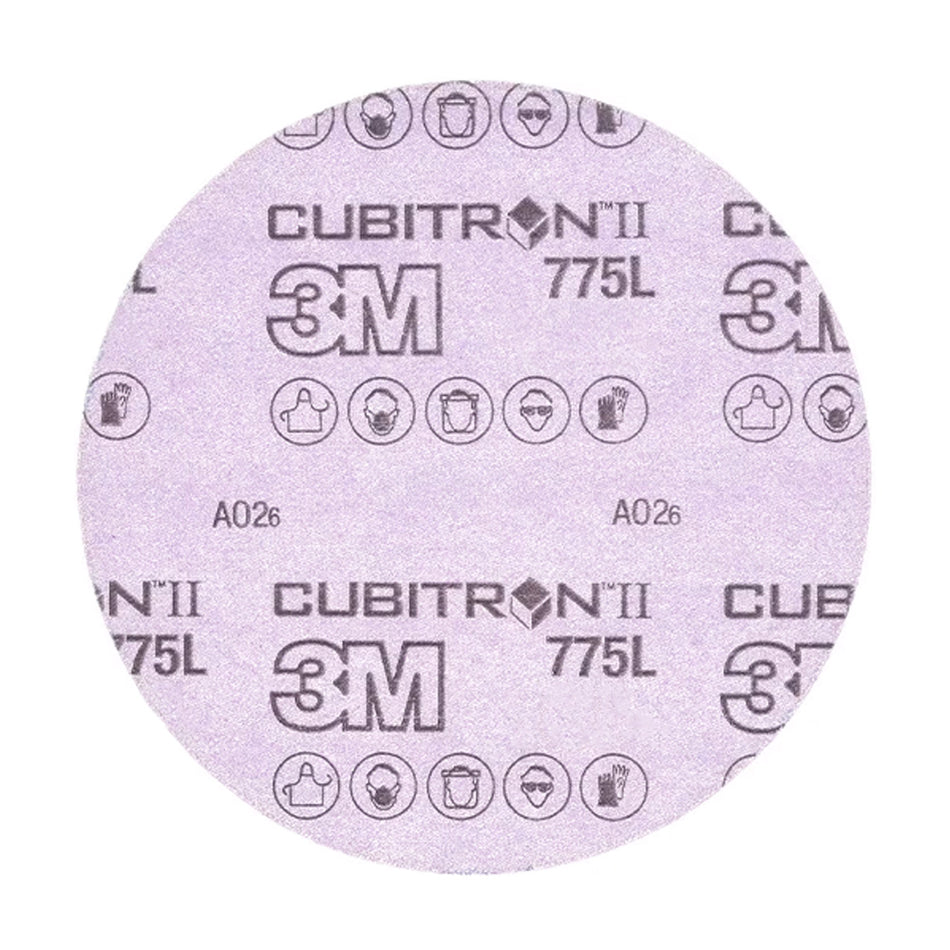 3M Cubitron II 86825 Hookit Clean Sanding Film Disc 775L P120+ 150mm x 50 Pack