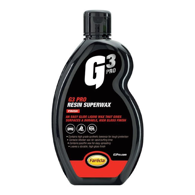 FARECLA G3 Pro Resin Superwax 500ml Concentrated Liquid Car Wax