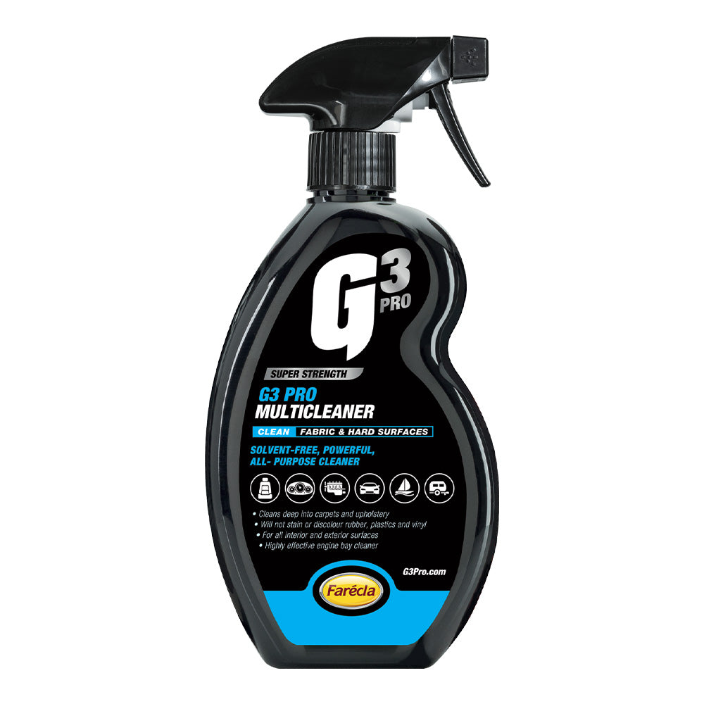 FARECLA G3 Pro Multi Cleaner 500ml Silicone-Free Rubber, Plastic & Vin ...