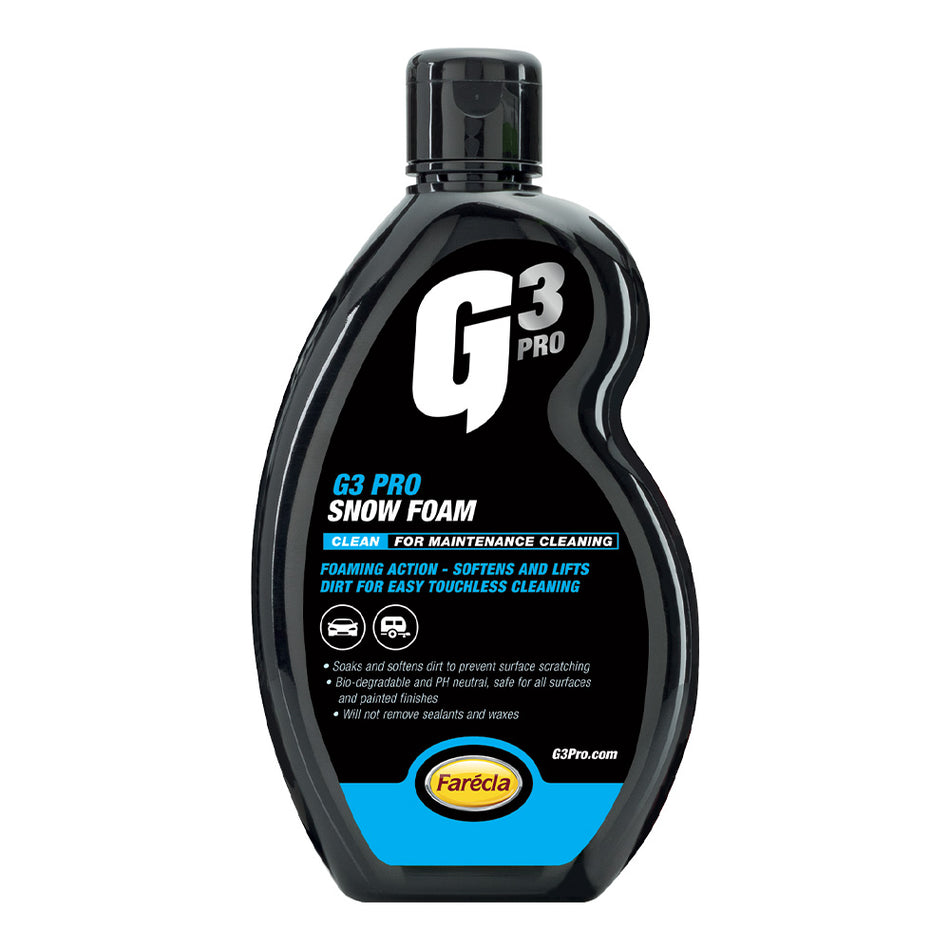 FARECLA G3 Pro Snow Foam 500ml pH Neutral Foaming Exterior Cleaner