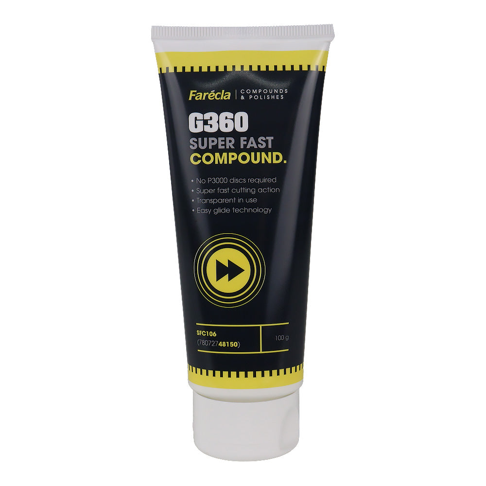 FARECLA G360 Super Fast Compound 100ml Swirl & Hologram Remover