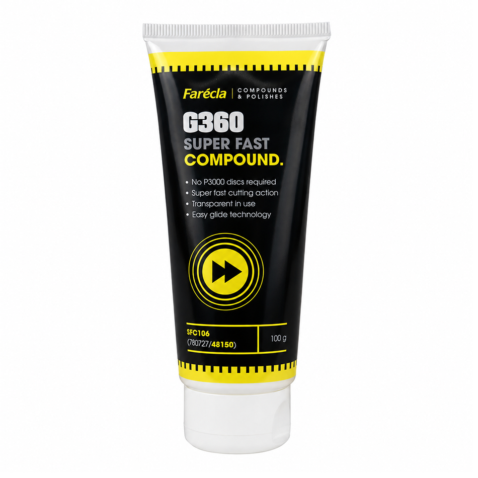 FARECLA G360 Super Fast Compound & Finish 100ml Paint Correction Bundle