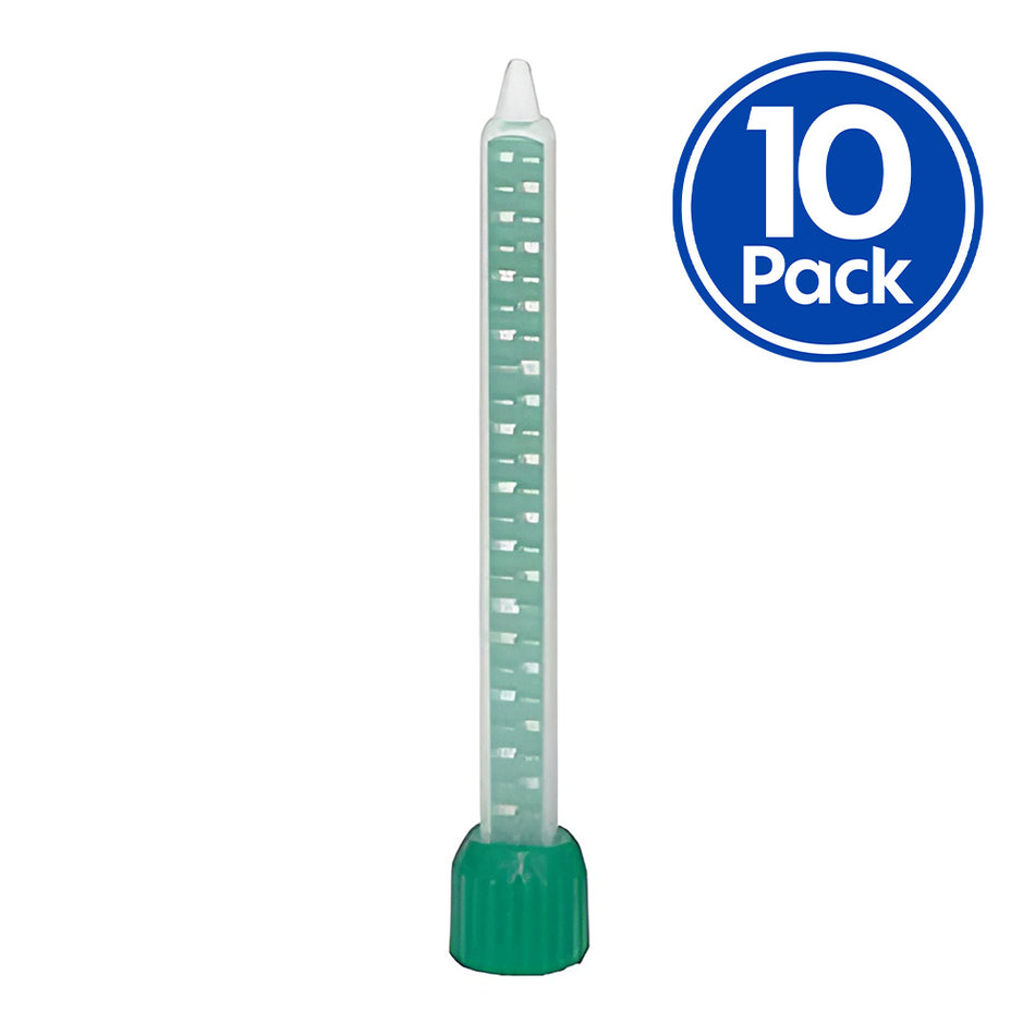 TEROSON T5045 Large Static Mixing Nozzle & Nut x 10 Pack Fits 5055